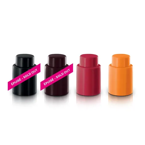 Bouchon de bouteille publicitaire avec pompe vide d'air, pompe a vin