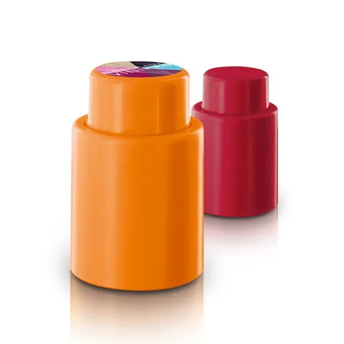 Bouchon de bouteille publicitaire avec pompe vide d'air, pompe a vin