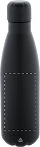 Bouetille en acier inoxydable recyclé personnalisée - Refill | Noir