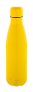 Bouetille en acier inoxydable recyclé personnalisée - Refill | Jaune