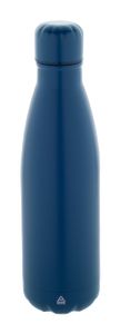 Bouetille en acier inoxydable recyclé personnalisée - Refill | Bleu Foncé