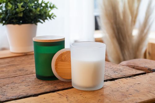 Bougie personnalisée bois de santal - Daizu XL