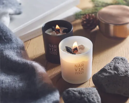 Bougie en cire végétale 200 gr - Kivas