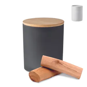 Bougie en cire végétale 280 gr personnalisable - Keops Large | Black