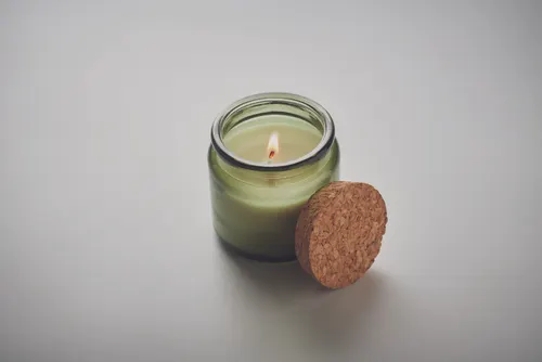 Bougie en cire végétale personnalisée 70 gr - Valo