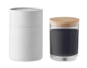 Bougie parfumée à la vanille personnalisée - Ancient High | Noir