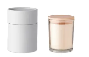 Bougie parfumée à la vanille personnalisée - Ancient High | Transparent