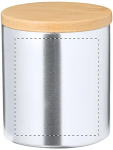 Bougie personnalisée - Rudyn | Argenté