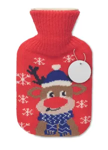 Bouillotte publicitaire 250ml - Aarhus | Rouge