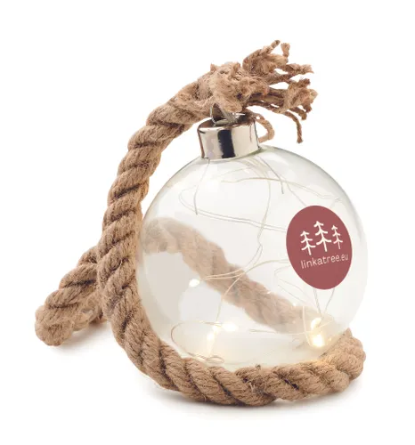Boule en verre LED personnalisée - Baubli