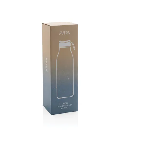 Bouteille 1L personnalisable en rPET RCS Avira Atik - Avira
