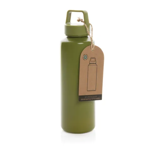 Bouteille 500ml en PP recyclé personnalisable RCS et avec poignée - XD Collection