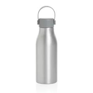 Bouteille 680ml personnalisée en aluminium recyclé certifiée RCS Pluto - XD Collection