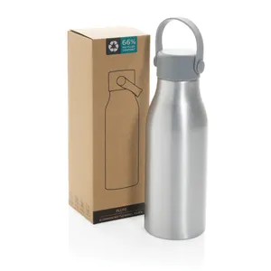Bouteille 680ml personnalisée en aluminium recyclé certifiée RCS Pluto - XD Collection