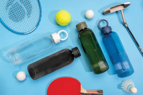 Bouteille 750ml  étanche avec poignée en rPET RCS Ripple - XD Collection