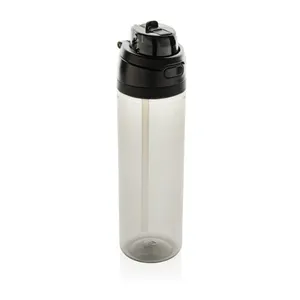 Bouteille 800 ml personnalisée en rPET RCS Omni sip - XD Collection | Noir