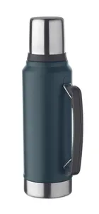 Bouteille à double paroi personnalisée 1L - Nyima | Bleu Marine