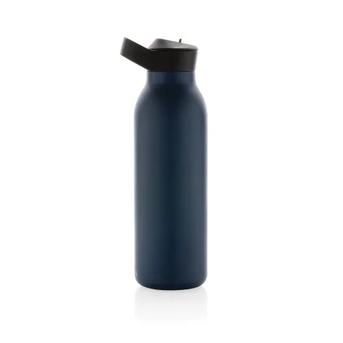 Bouteille d'eau 500ml fliptop en acier publicitaire RCS Avira Ara - Avira