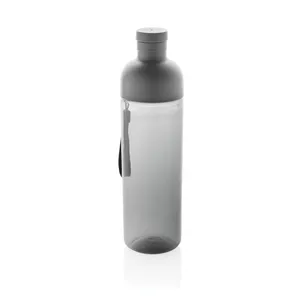Bouteille d'eau étanche personnalisable 600ml en rPET RCS Impact - XD Collection | Noir