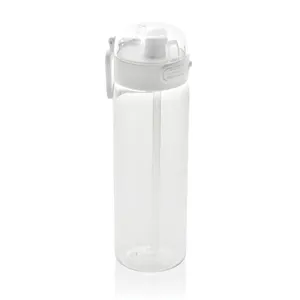 Bouteille d'eau étanche sport 800ml en rPET RCS SipnLock - XD Collection | Blanc
