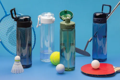 Bouteille d'eau étanche sport 800ml en rPET RCS SipnLock - XD Collection