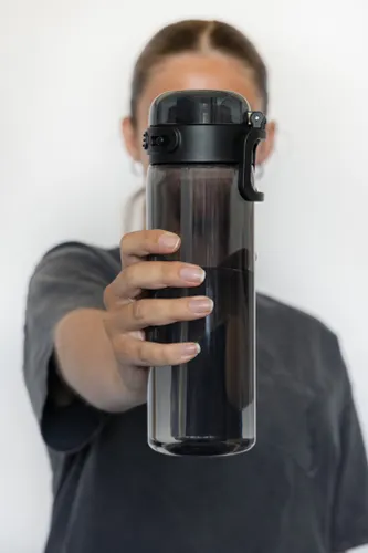 Bouteille d'eau étanche sport 800ml en rPET RCS SipnLock - XD Collection