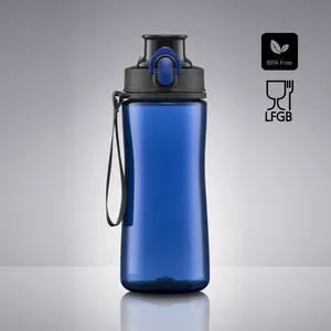 Bouteille d'eau neon, 550 ml | Bleu marine