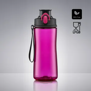 Bouteille d'eau neon, 550 ml | Rose