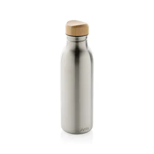 Bouteille d'eau personnalisable 600ml en acier Avira Alcor RCS - Avira | Argent