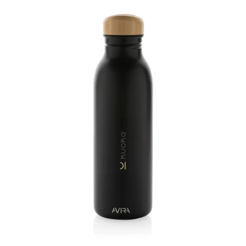 Bouteille d'eau personnalisable 600ml en acier Avira Alcor RCS - Avira