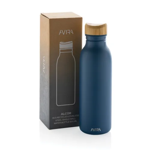 Bouteille d'eau personnalisable 600ml en acier Avira Alcor RCS - Avira