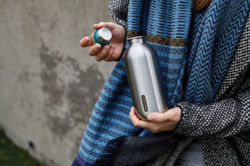 Bouteille d'eau personnalisée 600ml en acier Black+Blum - Black + Blum