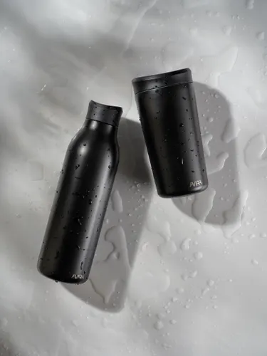 Bouteille d'eau personnalisée 600ml en acier recyclé RCS Avira Alok - Avira