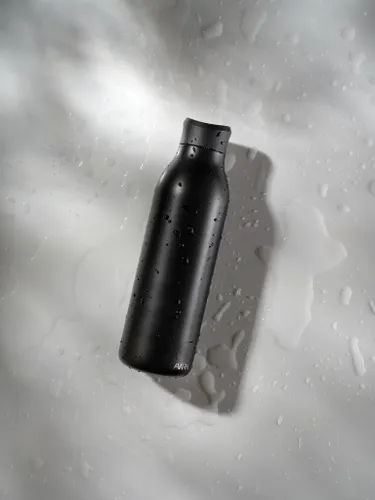 Bouteille d'eau personnalisée 600ml en acier recyclé RCS Avira Alok - Avira