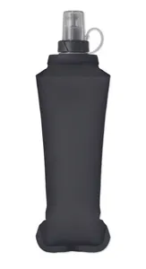 Bouteille d'eau pliable 500ml - Biter | Noir