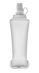 Bouteille d'eau pliable 500ml - Biter | Blanc Transparent