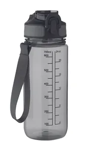 Bouteille de sport 700ml       MO2792-27 - Enkel | Gris Transparent