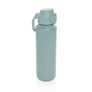 Bouteille de sport publicitaire 600ML en acier recyclé RCS Via - XD Collection | Vert