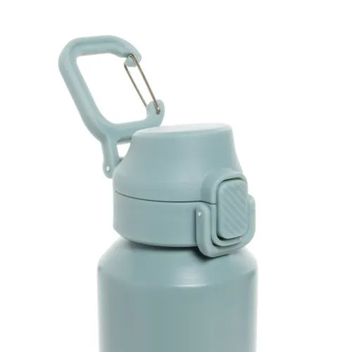 Bouteille de sport publicitaire 600ML en acier recyclé RCS Via - XD Collection