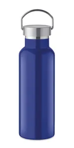 Bouteille double paroi 500 ml à personnaliser - Florence | Bleu