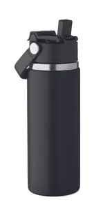Bouteille double paroi 500 ml - Suma Grip | Noir
