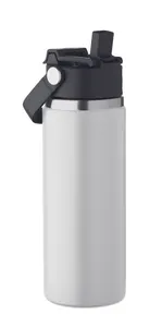 Bouteille double paroi 500 ml - Suma Grip | Blanc