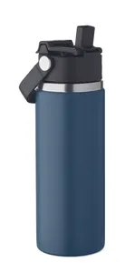 Bouteille double paroi 500 ml - Suma Grip | Bleu Marine