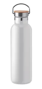 Bouteille double paroi 750ml personnalisable - Helsinki Med | Blanc
