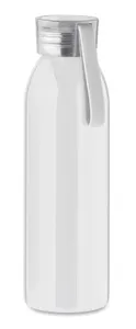 Bouteille en acier inox 650ml personnalisable - Bira | Blanc