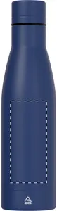 Bouteille en acier inoxydable recyclé personnalisée - Rubbar | Bleu Foncé