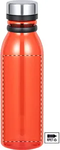 Bouteille en rpet personnalisée - Albrait | Rouge