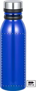Bouteille en rpet personnalisée - Albrait | Bleu