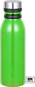 Bouteille en rpet personnalisée - Albrait | Vert