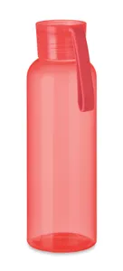 Bouteille en Tritan 500ml à personnaliser - Indi | Transparent Red
